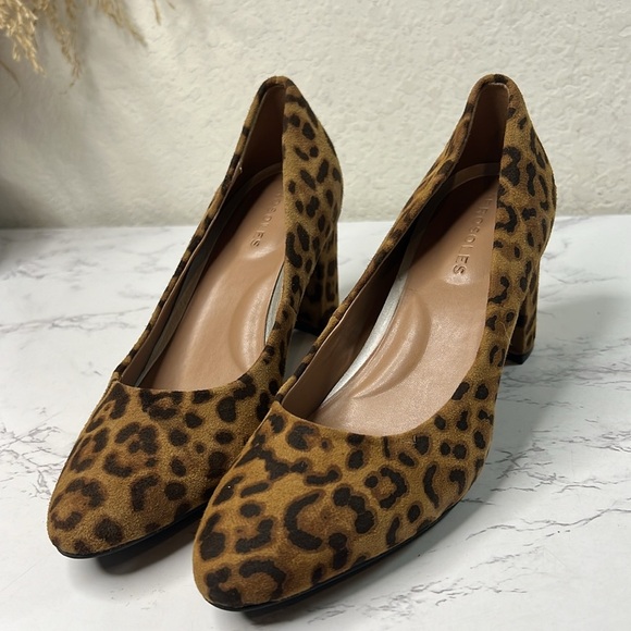 Aerosoles Bettie Cheetah Print Block Heel Women - Picture 10 of 11